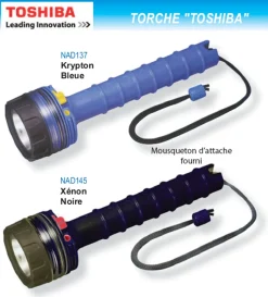 Torche Toshiba Noire Xenon BK-145