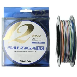 Tresse Daiwa Saltiga 12 Braid EX Multicolore 600m