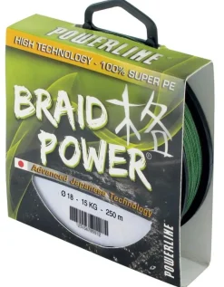 Tresse Powerline power verte 1000 m