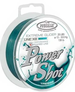 Tresse Powerline Powershot bleue 130 m