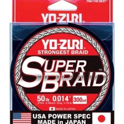 Tresse Yo-zuri Super Braid Verte 135 m