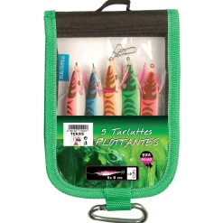 Trousse de 5 Calamarettes tissus Flottantes