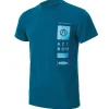 T-shirt Aztron Double Chambre Bleu