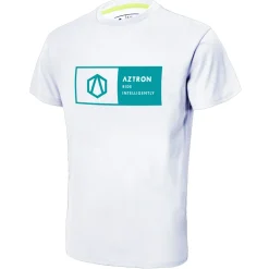 T-shirt Aztron Logo Blanc