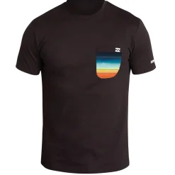 T-Shirt Billabong Homme Team Pocket manches courtes - Black - 2018