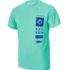 T-shirt femme Aztron Double Chambre Mint
