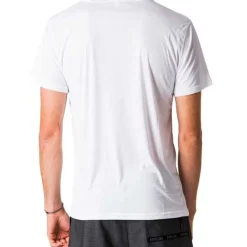 T-Shirt Homme Rip Curl Surflite - Blanc/ Stripes - 2018
