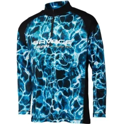 T-Shirt Savage Gear à manches longues Marine UV