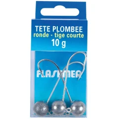 Têtes Plombées Tête Ronde Tige Longue X 3