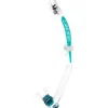 Tuba Cressi Itaca Ultra Dry - Transparent/Aquamarine