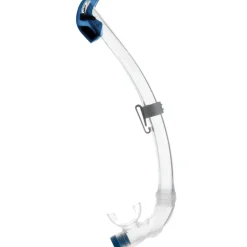 Tuba Cressi Seal Dry Junior - Transparent/Bleu