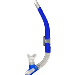 Tuba Plongée Snorkeling Mares Ergo Flex Bleu