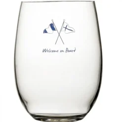 Verre à Orangeade Marine Business - Collection Welcome On Board - 6 Pièces