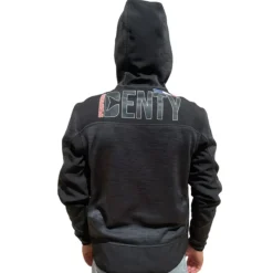 Veste à capuche Denty Spearfishing soft-shell - Grise