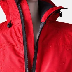 Veste coupe vent à capuche Hiko Nereus Rouge
