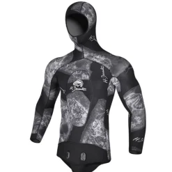 Veste de combinaison Dessault Blackside 5 mm - T.2 - OCCASION GRADE A