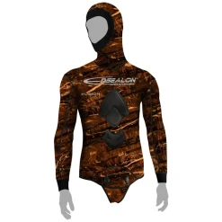 Veste de combinaison Epsealon Brown Fusion V2 - 7 mm
