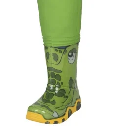 Waders Goodyear Salopette Kidsplay verte unie à bottes Croco